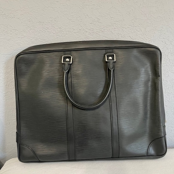 LOUIS VUITTON EPI PORTE-DOCUMENTS VOYAGE BRIEFCASE - Picture 4 of 16